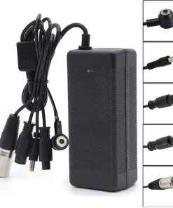 Cargador multiuso 36V 2A conector GX16/GX12/DC5,5mm/DC8mm/Magnético Mi4pro