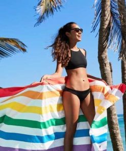 TOALLA SUMMER RAINBOW XL