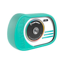 CAMARA DIGITAL ACUATICA AZUL CIAN